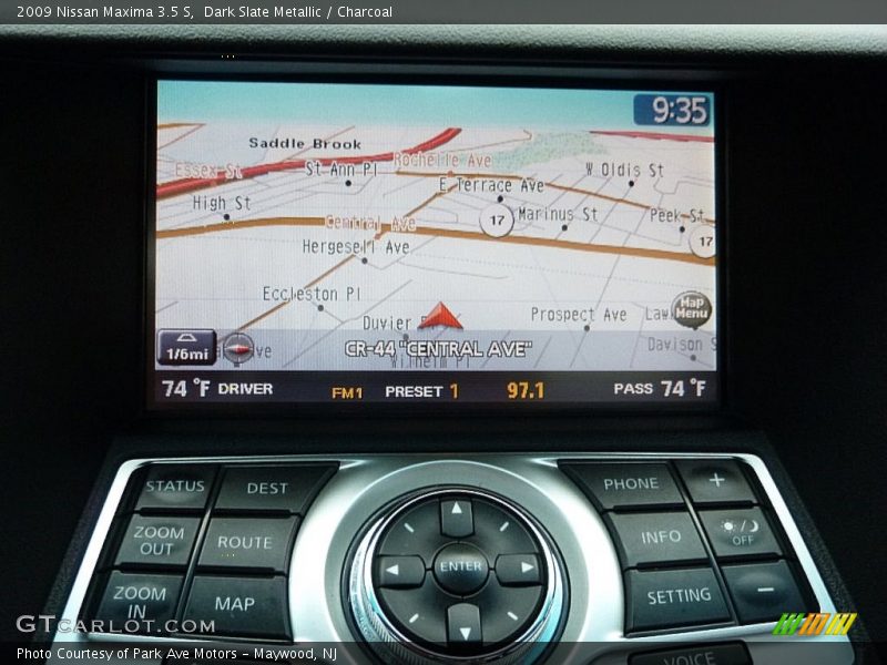 Dark Slate Metallic / Charcoal 2009 Nissan Maxima 3.5 S