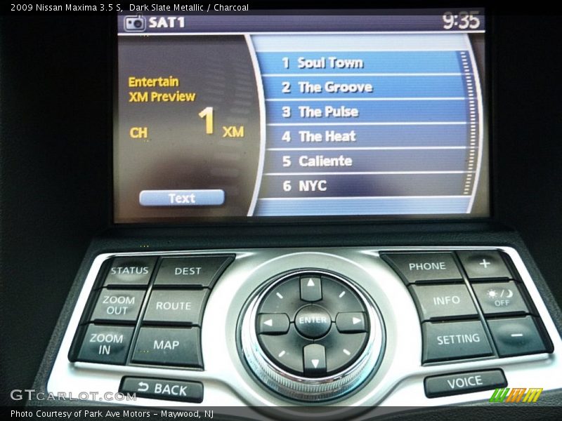 Dark Slate Metallic / Charcoal 2009 Nissan Maxima 3.5 S