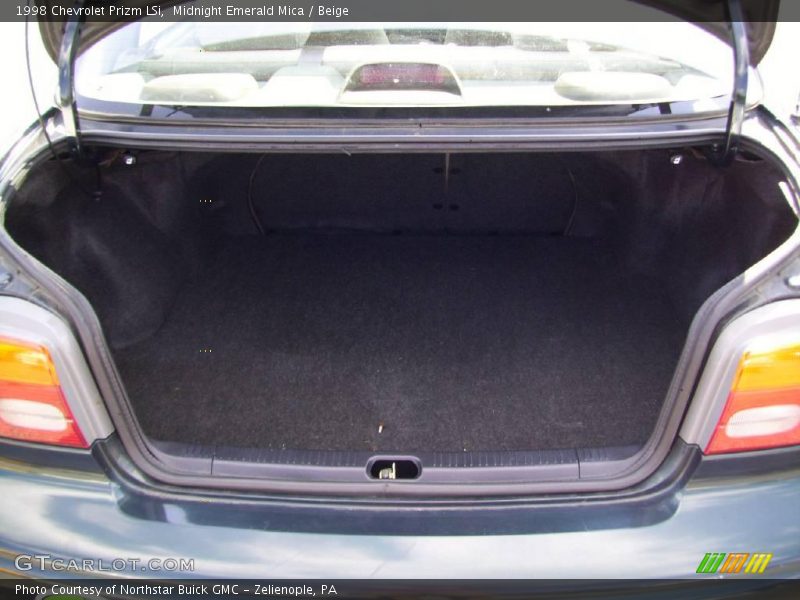 Midnight Emerald Mica / Beige 1998 Chevrolet Prizm LSi
