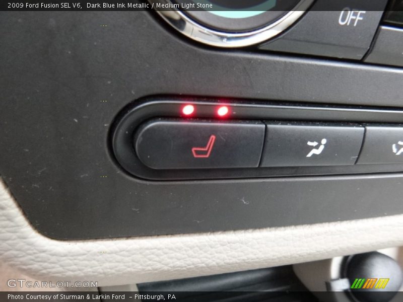 Dark Blue Ink Metallic / Medium Light Stone 2009 Ford Fusion SEL V6