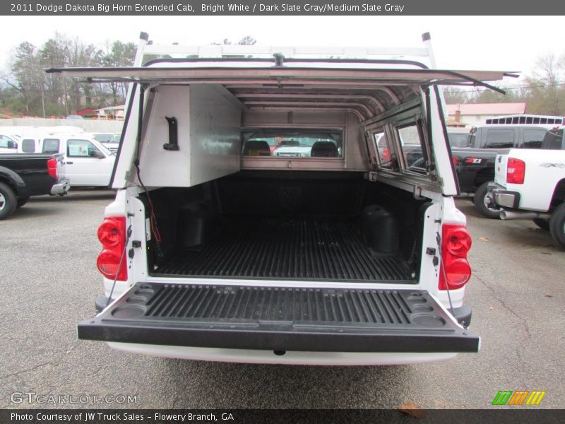 Bright White / Dark Slate Gray/Medium Slate Gray 2011 Dodge Dakota Big Horn Extended Cab