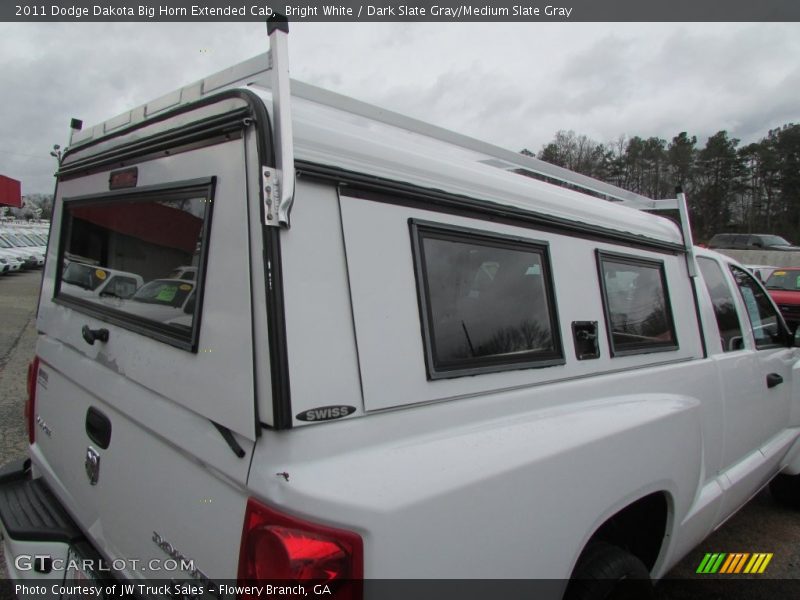 Bright White / Dark Slate Gray/Medium Slate Gray 2011 Dodge Dakota Big Horn Extended Cab
