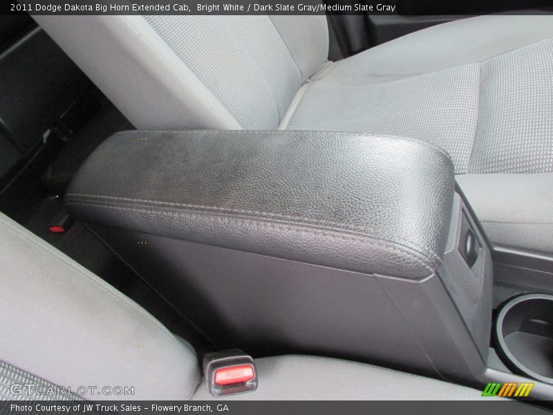 Bright White / Dark Slate Gray/Medium Slate Gray 2011 Dodge Dakota Big Horn Extended Cab