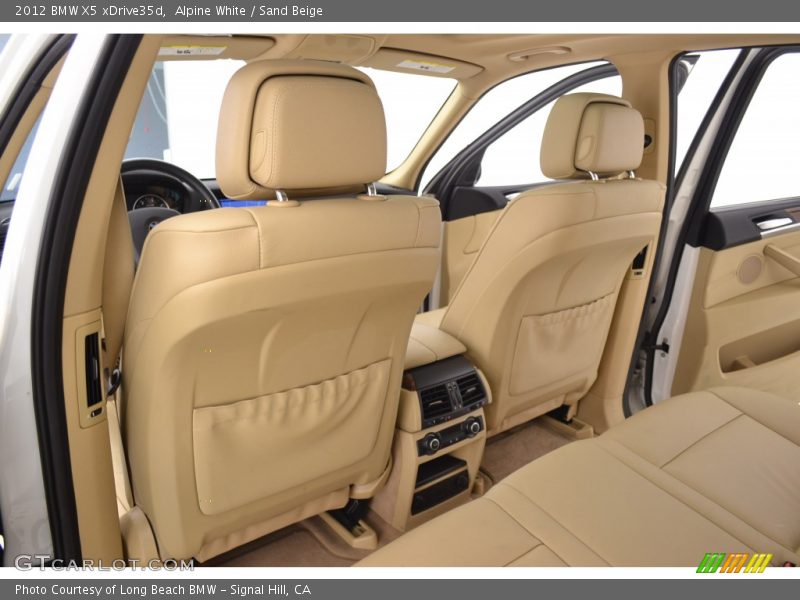 Alpine White / Sand Beige 2012 BMW X5 xDrive35d