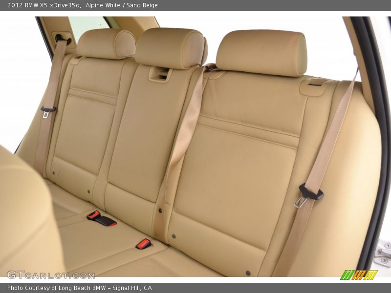 Alpine White / Sand Beige 2012 BMW X5 xDrive35d