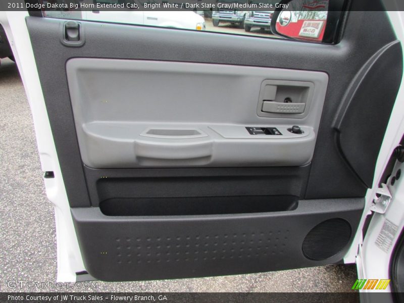 Bright White / Dark Slate Gray/Medium Slate Gray 2011 Dodge Dakota Big Horn Extended Cab