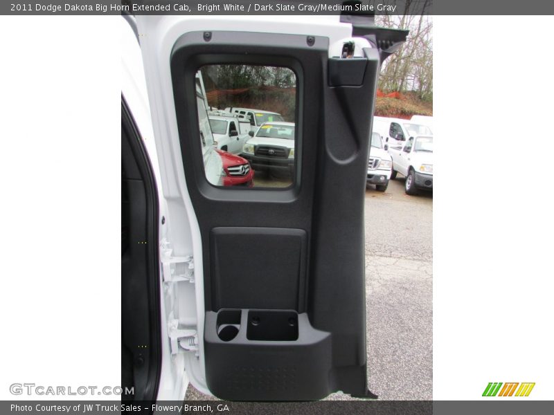 Bright White / Dark Slate Gray/Medium Slate Gray 2011 Dodge Dakota Big Horn Extended Cab