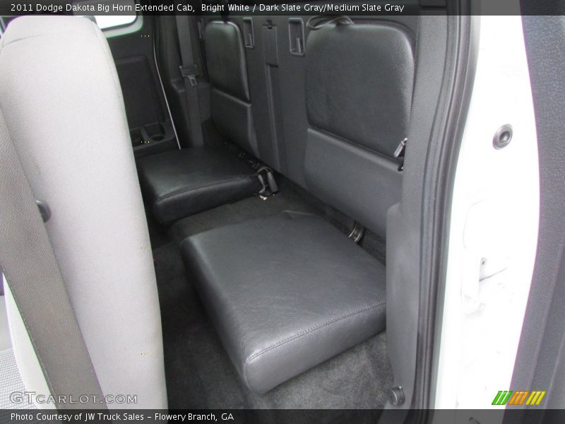Bright White / Dark Slate Gray/Medium Slate Gray 2011 Dodge Dakota Big Horn Extended Cab