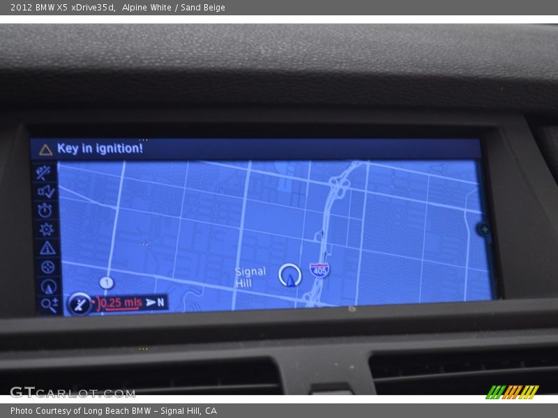 Alpine White / Sand Beige 2012 BMW X5 xDrive35d