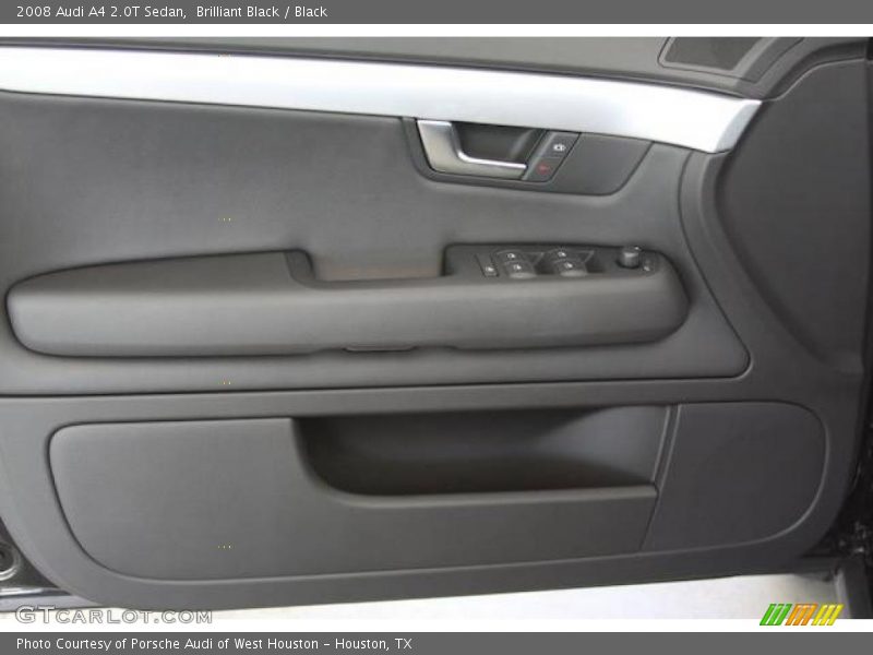 Brilliant Black / Black 2008 Audi A4 2.0T Sedan
