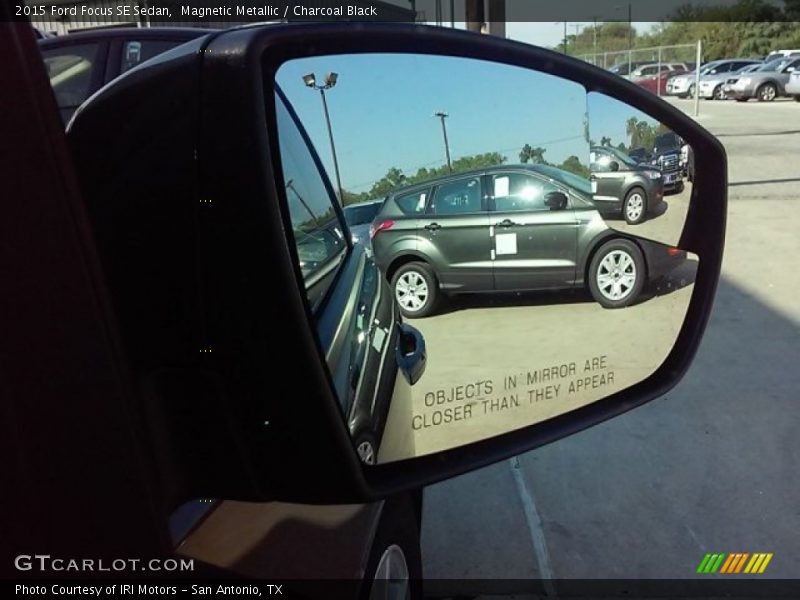 Magnetic Metallic / Charcoal Black 2015 Ford Focus SE Sedan