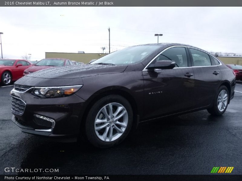 Autumn Bronze Metallic / Jet Black 2016 Chevrolet Malibu LT