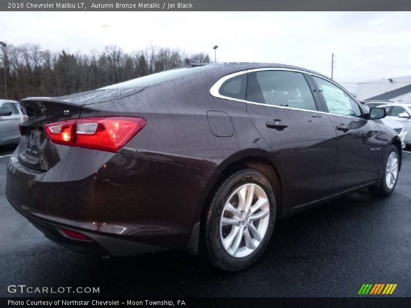 Autumn Bronze Metallic / Jet Black 2016 Chevrolet Malibu LT