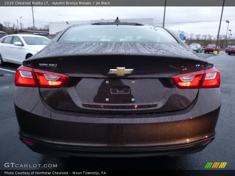 Autumn Bronze Metallic / Jet Black 2016 Chevrolet Malibu LT