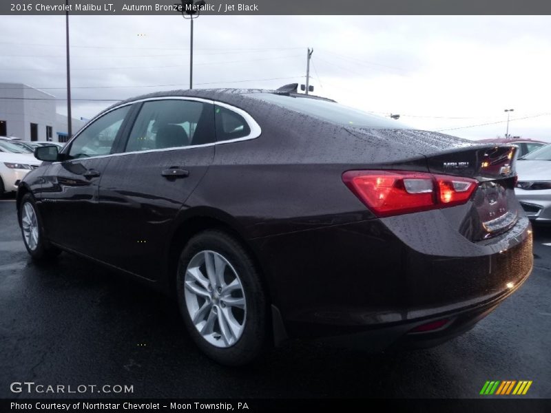 Autumn Bronze Metallic / Jet Black 2016 Chevrolet Malibu LT