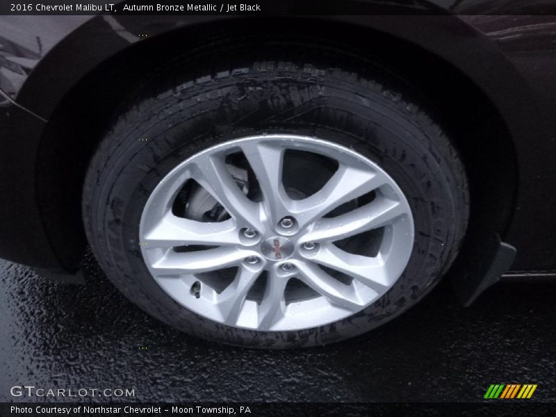 Autumn Bronze Metallic / Jet Black 2016 Chevrolet Malibu LT