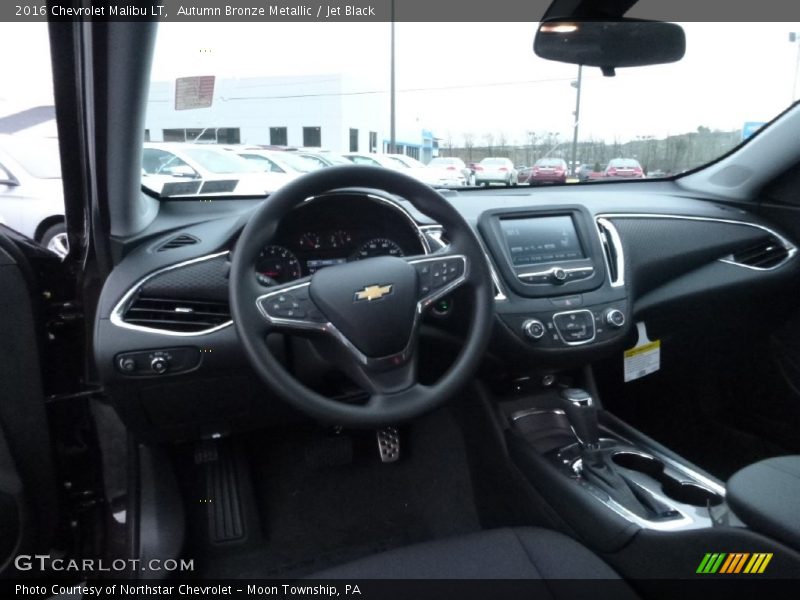 Autumn Bronze Metallic / Jet Black 2016 Chevrolet Malibu LT