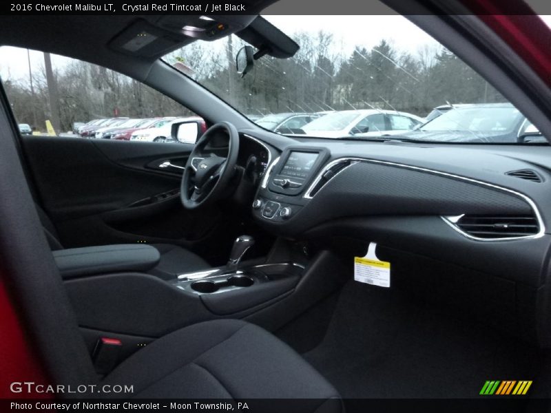 Crystal Red Tintcoat / Jet Black 2016 Chevrolet Malibu LT