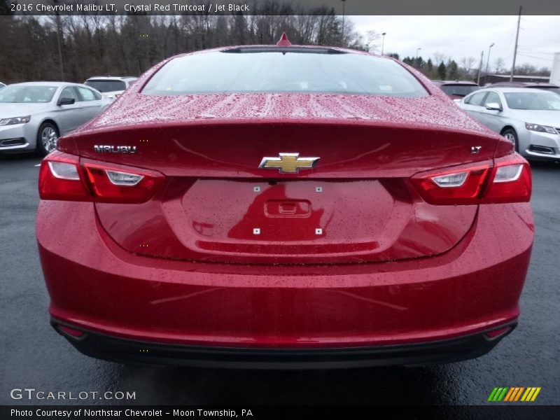 Crystal Red Tintcoat / Jet Black 2016 Chevrolet Malibu LT