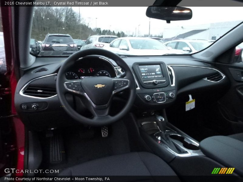 Crystal Red Tintcoat / Jet Black 2016 Chevrolet Malibu LT
