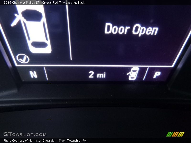 Crystal Red Tintcoat / Jet Black 2016 Chevrolet Malibu LT