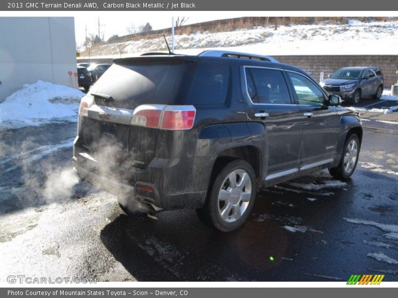 Carbon Black Metallic / Jet Black 2013 GMC Terrain Denali AWD