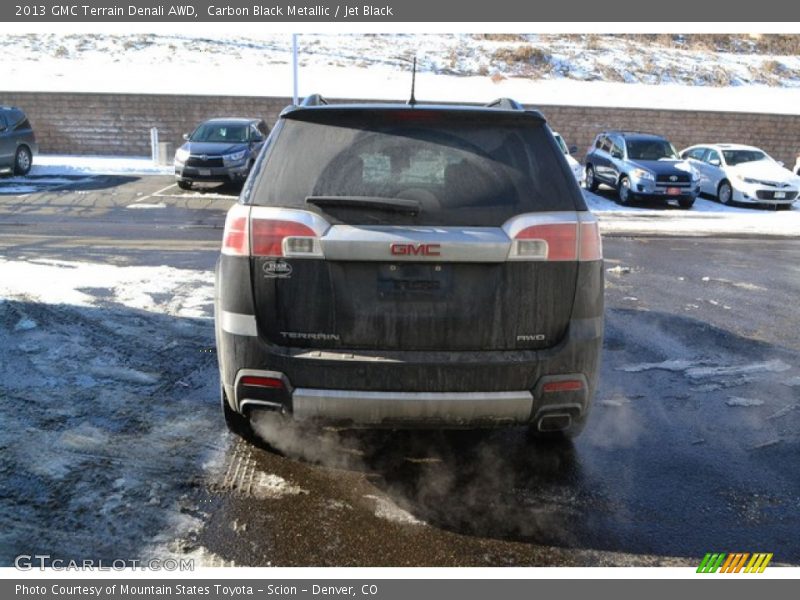 Carbon Black Metallic / Jet Black 2013 GMC Terrain Denali AWD