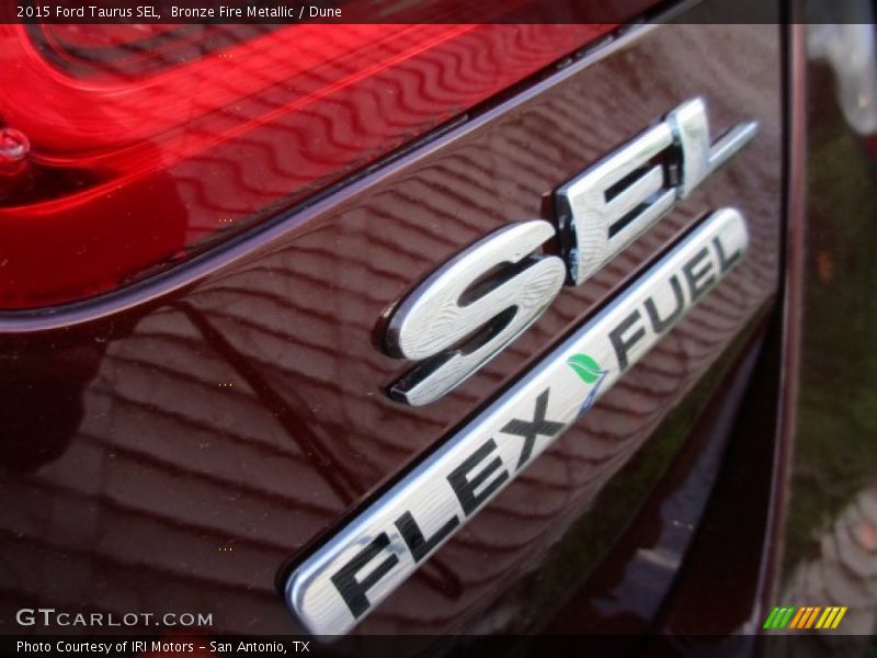 Bronze Fire Metallic / Dune 2015 Ford Taurus SEL