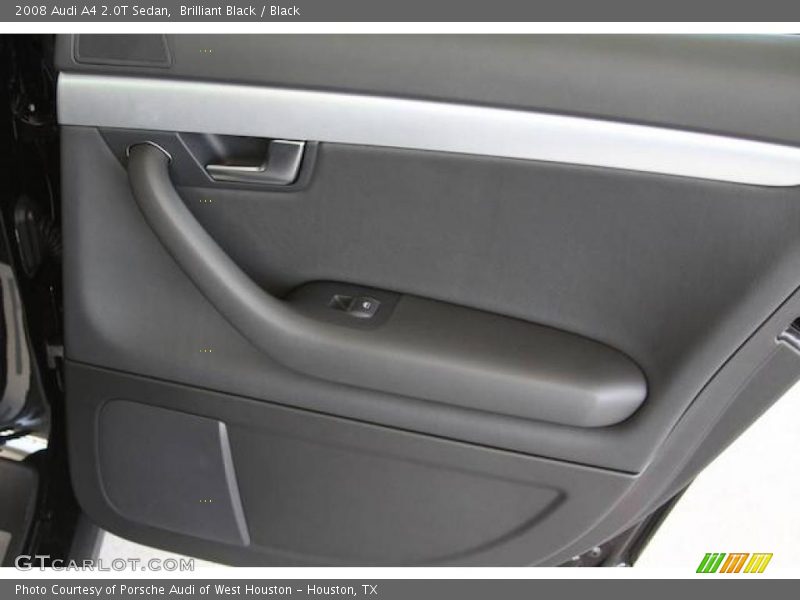 Brilliant Black / Black 2008 Audi A4 2.0T Sedan
