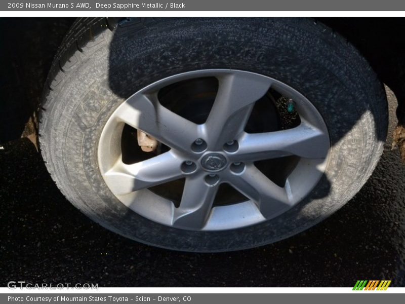 Deep Sapphire Metallic / Black 2009 Nissan Murano S AWD