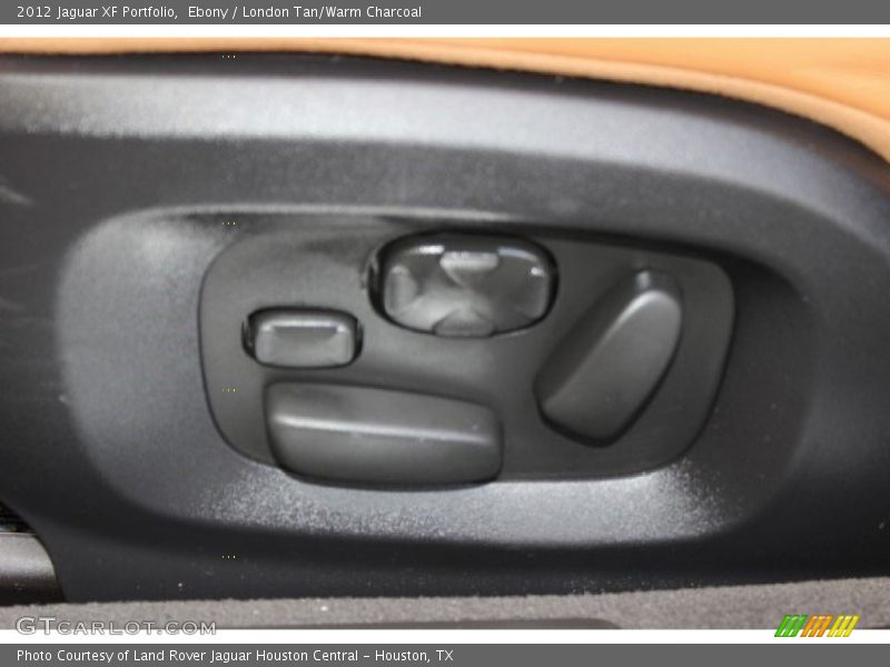 Ebony / London Tan/Warm Charcoal 2012 Jaguar XF Portfolio
