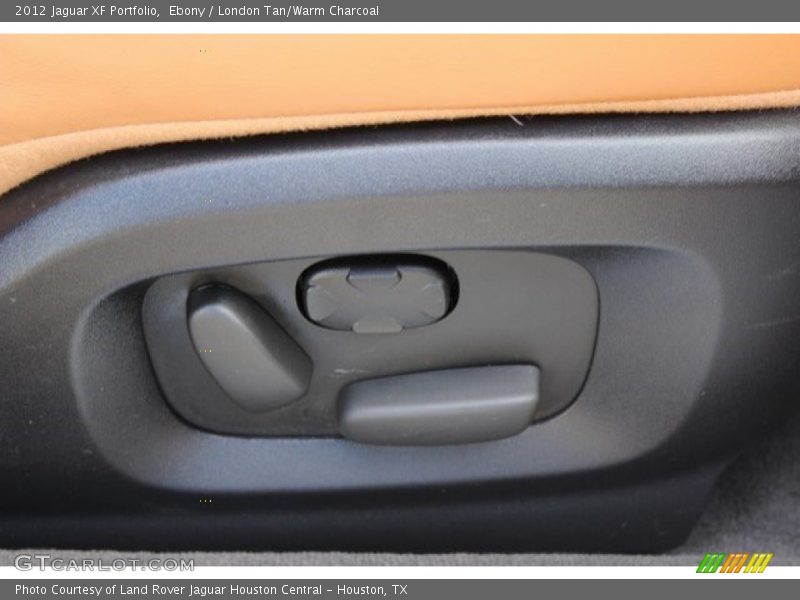 Ebony / London Tan/Warm Charcoal 2012 Jaguar XF Portfolio