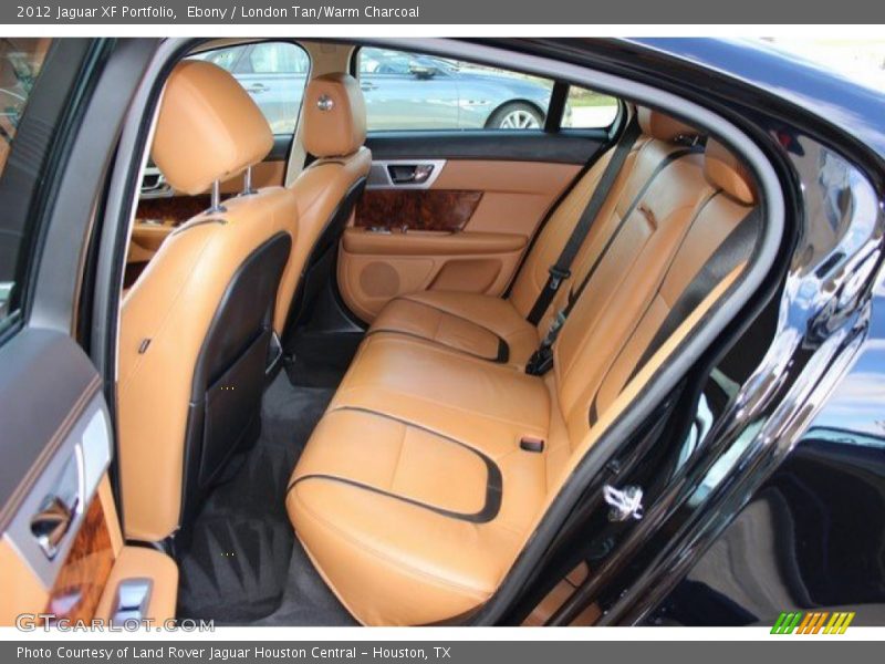 Ebony / London Tan/Warm Charcoal 2012 Jaguar XF Portfolio