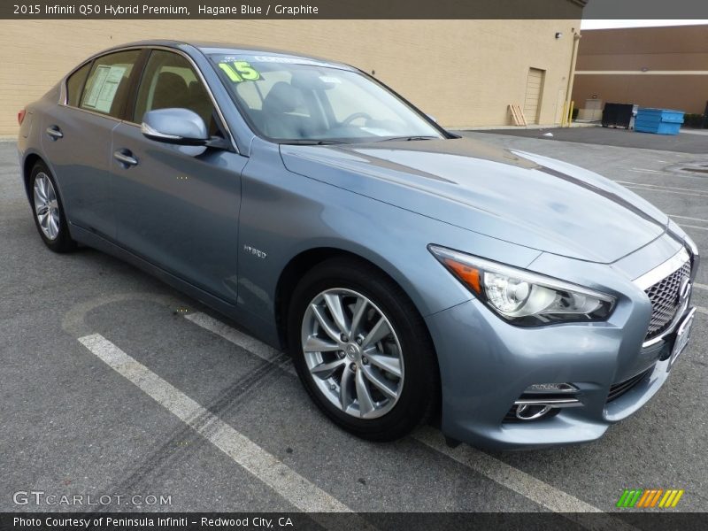 Front 3/4 View of 2015 Q50 Hybrid Premium