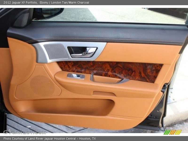 Ebony / London Tan/Warm Charcoal 2012 Jaguar XF Portfolio