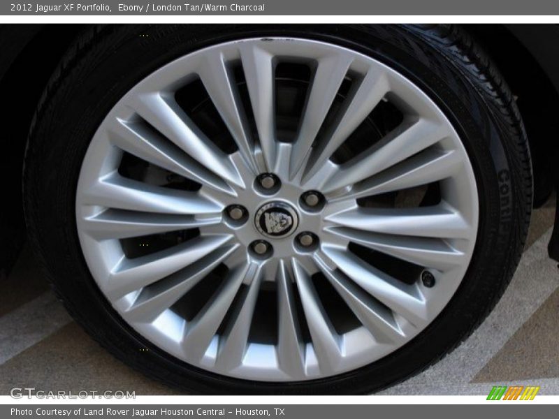 Ebony / London Tan/Warm Charcoal 2012 Jaguar XF Portfolio