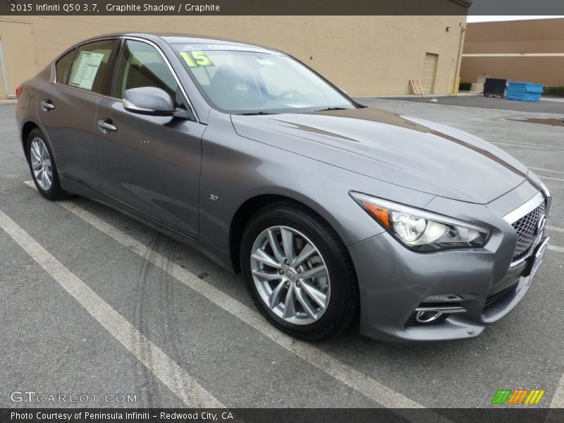 Graphite Shadow / Graphite 2015 Infiniti Q50 3.7