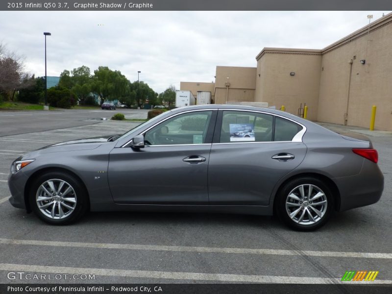 Graphite Shadow / Graphite 2015 Infiniti Q50 3.7
