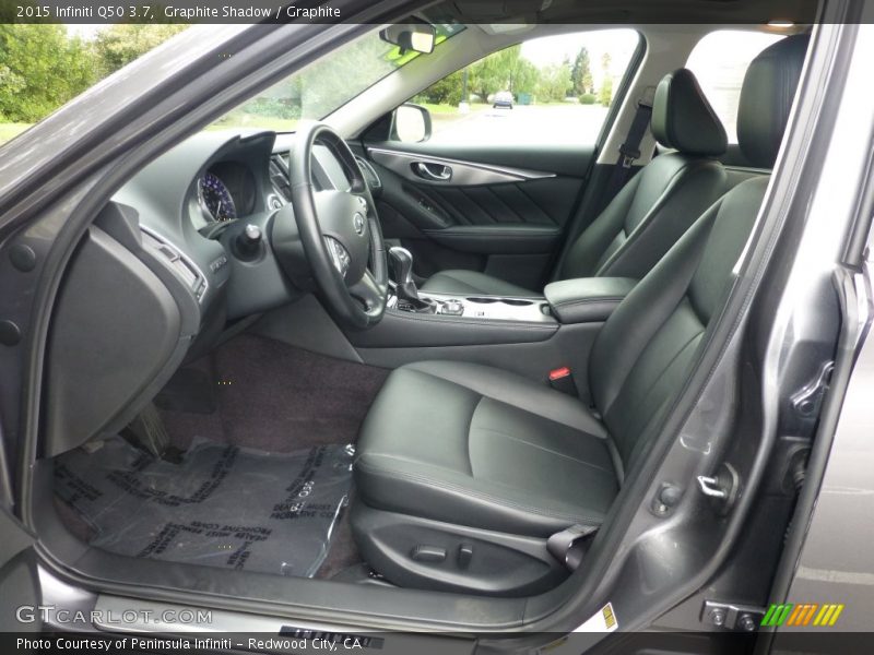 Graphite Shadow / Graphite 2015 Infiniti Q50 3.7