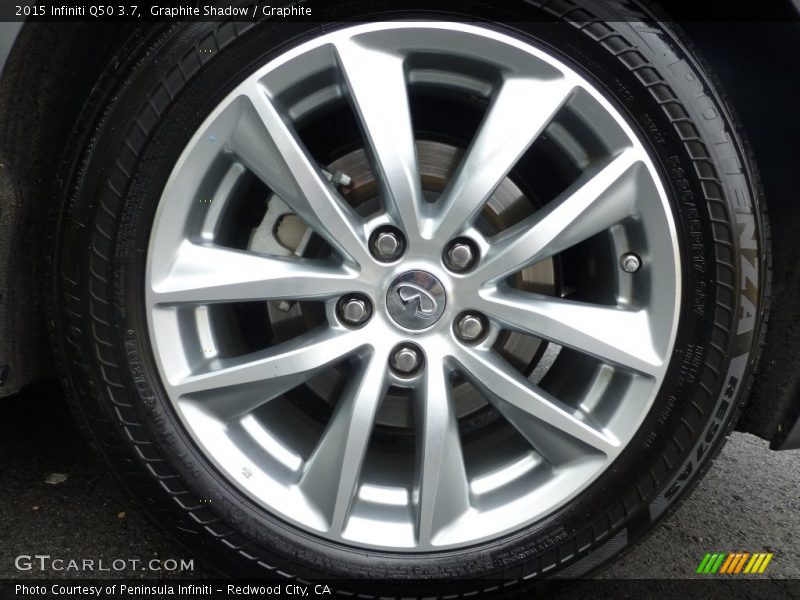 Graphite Shadow / Graphite 2015 Infiniti Q50 3.7