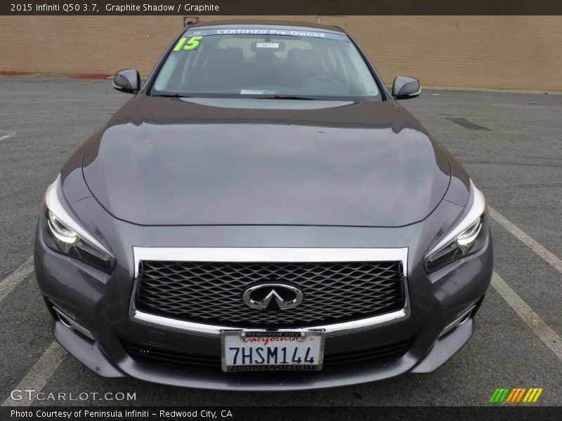 Graphite Shadow / Graphite 2015 Infiniti Q50 3.7