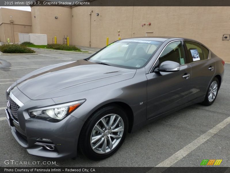 Graphite Shadow / Graphite 2015 Infiniti Q50 3.7