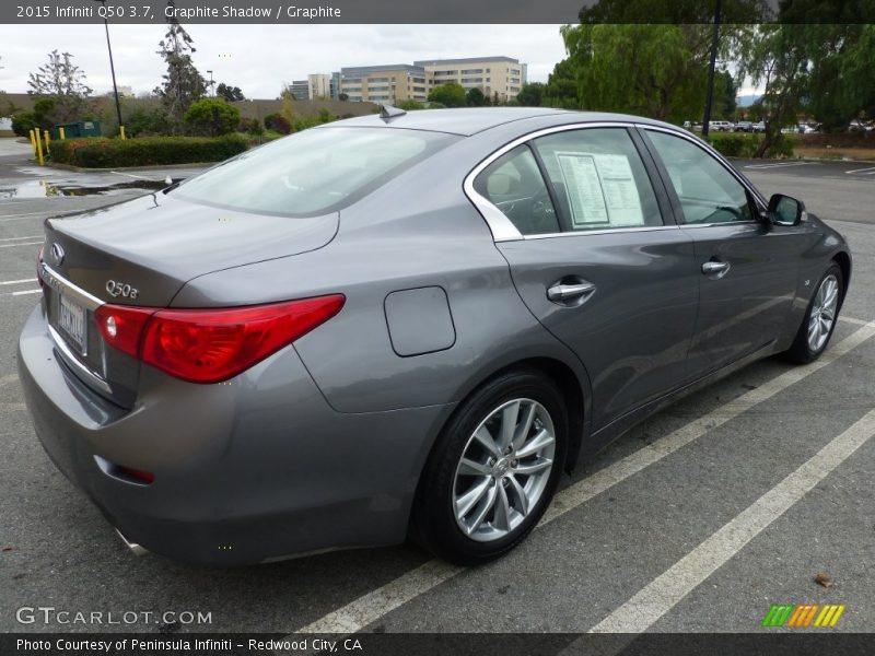 Graphite Shadow / Graphite 2015 Infiniti Q50 3.7