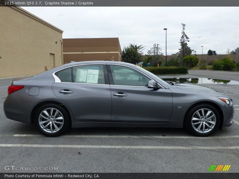 Graphite Shadow / Graphite 2015 Infiniti Q50 3.7