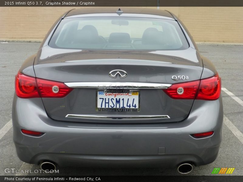 Graphite Shadow / Graphite 2015 Infiniti Q50 3.7