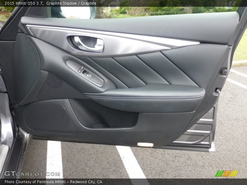 Graphite Shadow / Graphite 2015 Infiniti Q50 3.7
