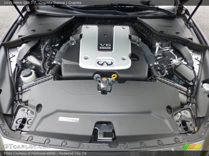 Graphite Shadow / Graphite 2015 Infiniti Q50 3.7