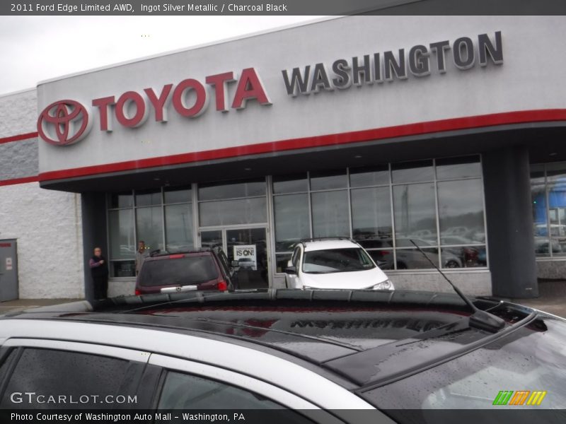 Ingot Silver Metallic / Charcoal Black 2011 Ford Edge Limited AWD