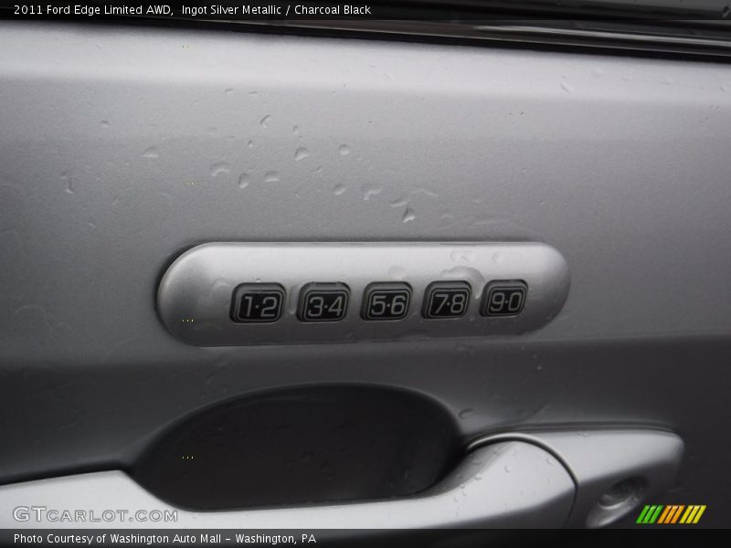 Ingot Silver Metallic / Charcoal Black 2011 Ford Edge Limited AWD