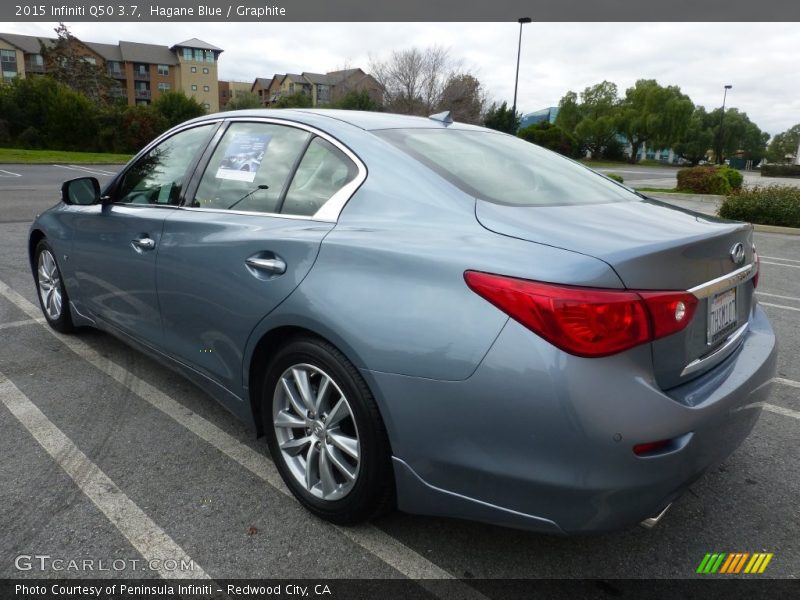 Hagane Blue / Graphite 2015 Infiniti Q50 3.7